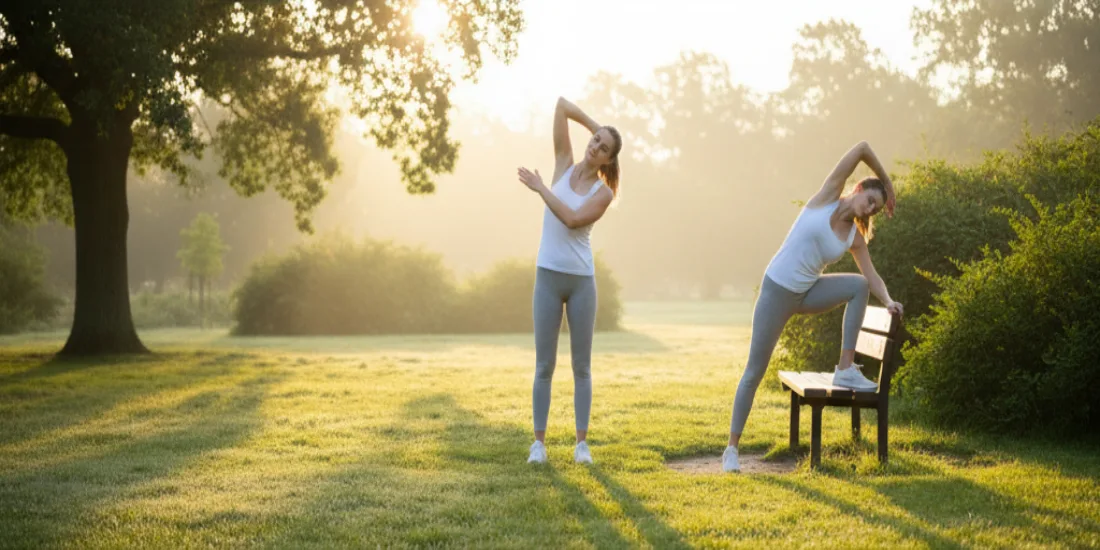 Mehr Beweglichkeit durch t&auml;gliche leichte Dehn&uuml;bungen