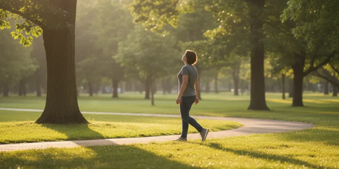 Mehr Wohlbefinden durch regelm&auml;&szlig;ige Spazierg&auml;nge